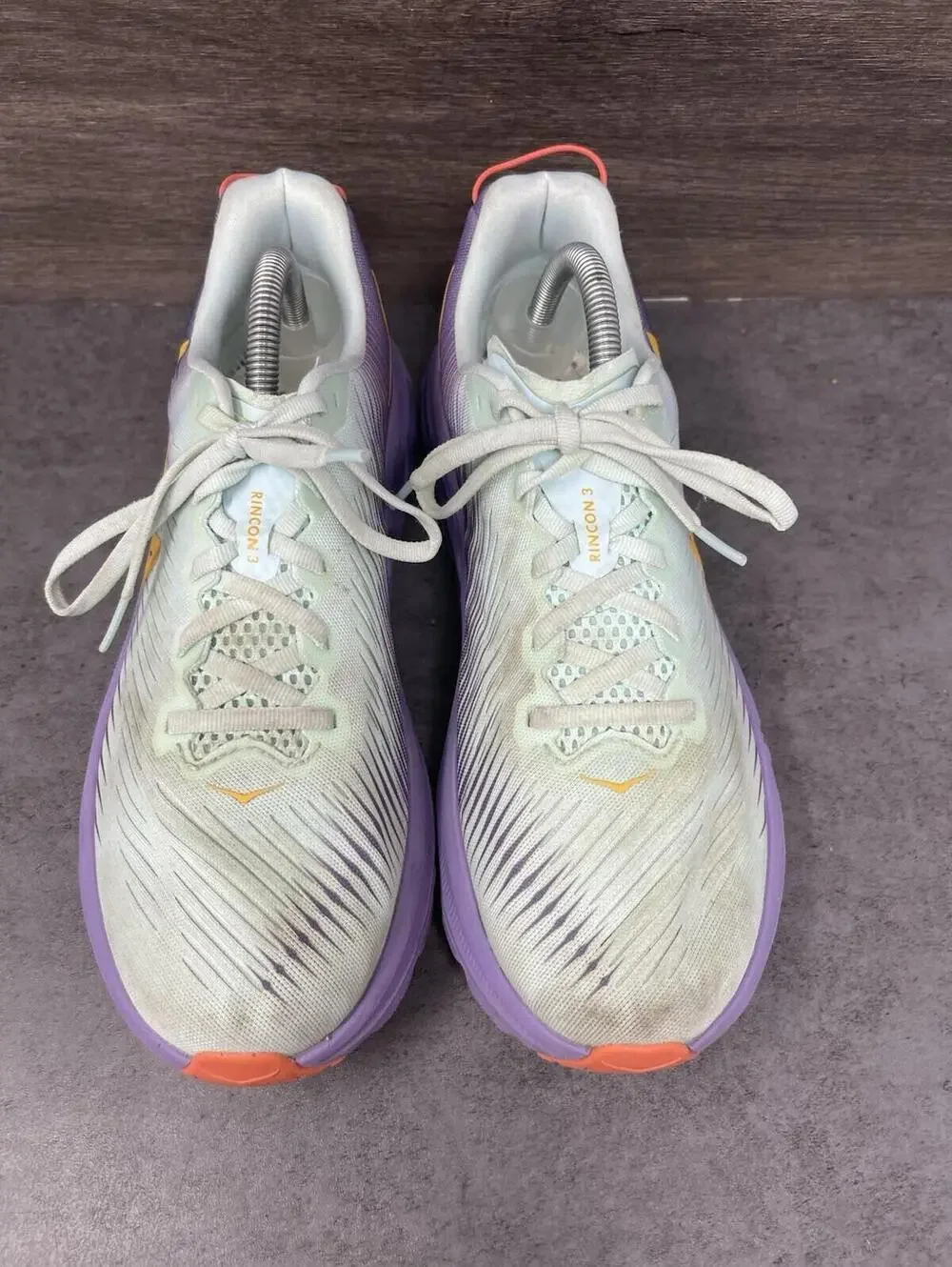 Hoka Rincon 3 Running Shoes Womens Size 9.5 Purple One One - Picture 3 of 10